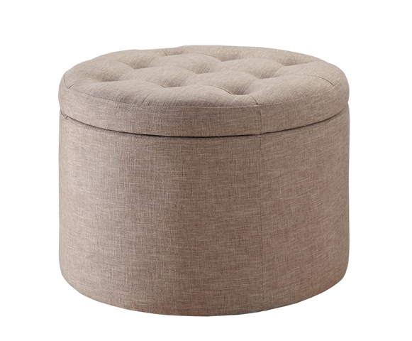 Picture of Designs4 Comfort Round Shoe Ottoman - 22 x 16.25 x 22 in.