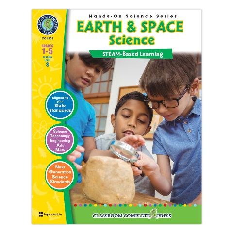 CC4102 Hands-On STEAM - Earth & Space Science Gr. 1-5