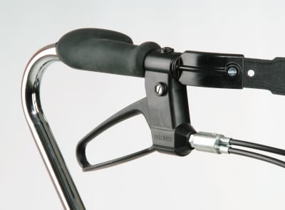 D12505L One Hand Brake Left Brakes both wheels from Left Side, Black