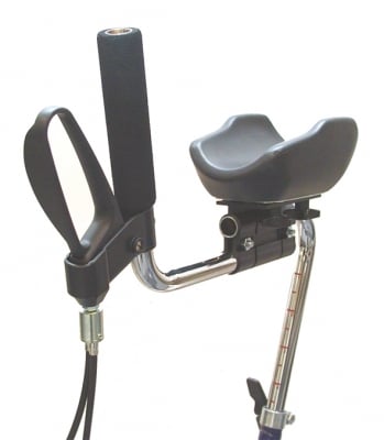 D12514R One Hand Brake Right for Alpha Basic, Black