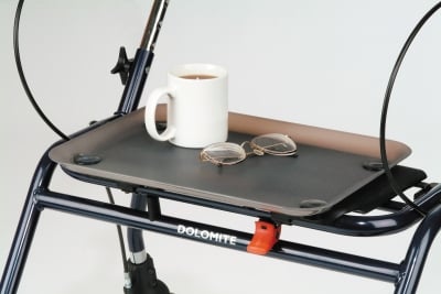 D12533 Plastic Tray Fits onto Dolomite Walker Seats, Amber