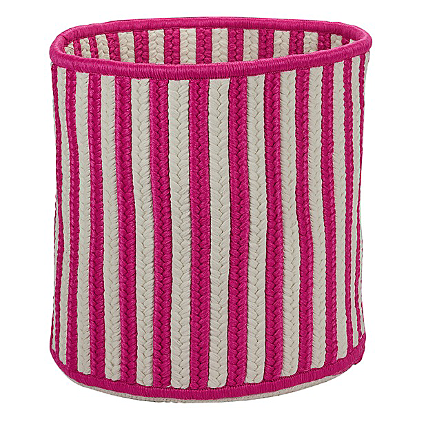 Picture of Colonial Mills BJ13A012x010 12 x 12 x 10 in. Baja Stripe Basket&#44; Magenta