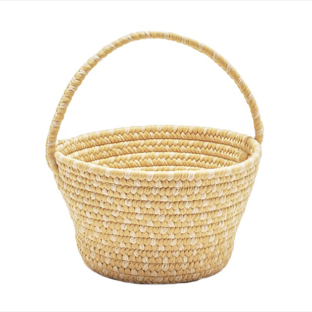 Picture of Colonial Mills EB47A008X007 8 x 12 x 7 in. Easter Spring Mix Basket&#44; Yellow
