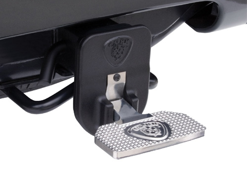 Out All Black HD Universal Hitch Step - Black