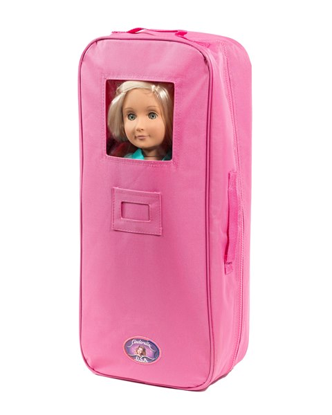 Picture of Cinderella USA Doll Travel Case With Bedding and Pillow