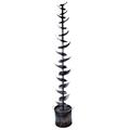 Picture of Alpine Corp MCC390L-SL Metal Silver Tiered Fountain