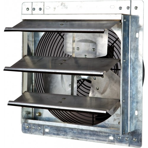 Picture of iLiving USA ILG8SF12V 12 in. Variable Speed Shutter Wall-Mounted Exhaust Fan
