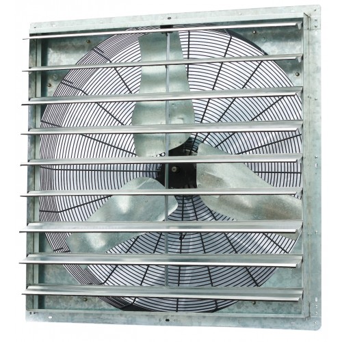 Picture of iLiving USA ILG8SF36S 36 in. Single Speed Shutter Wall-Mounted Exhaust Fan