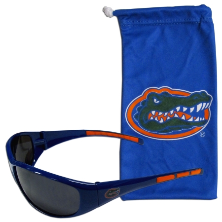 Siskiyou Sports 2CSG4EB NCAA Florida Gators Sunglass & Bag Set
