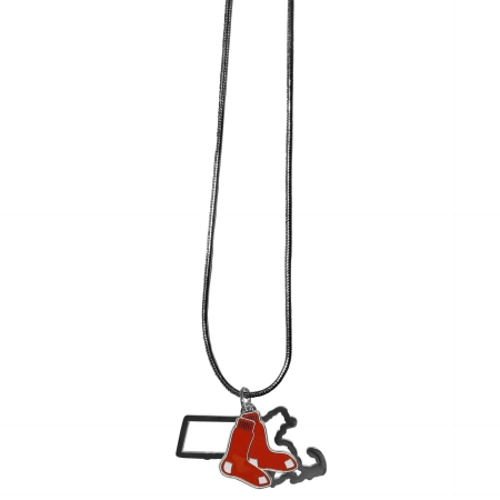 MLB Boston Red Sox State Charm Necklace