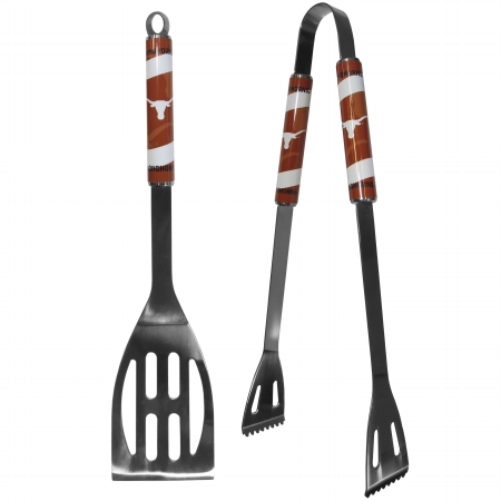 NCAA Texas Longhorns 2 Piece Steel BBQ Tool Set