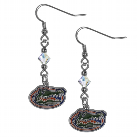 Siskiyou Sports CCE4 NCAA Florida Gators Crystal Dangle Earrings