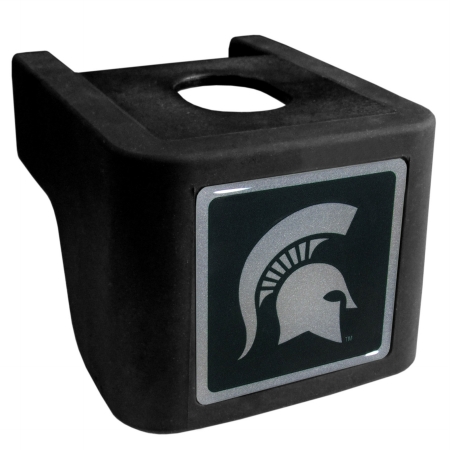Picture of Siskiyou Sports CSSH41 NCAA Michigan St. Spartans Shin Shield Hitch Cover