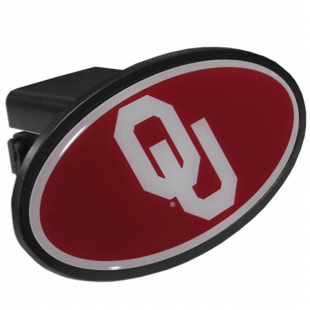 Picture of Siskiyou Sports CTHP48 NCAA Oklahoma Sooners Plastic Hitch Class III Cover