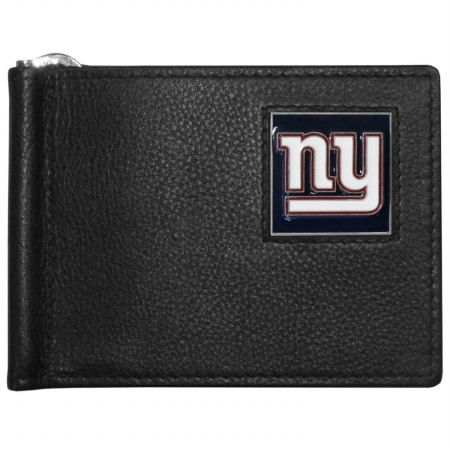 Siskiyou Sports FBCW090 NFL New York Giants Leather Bill Clip Wallet