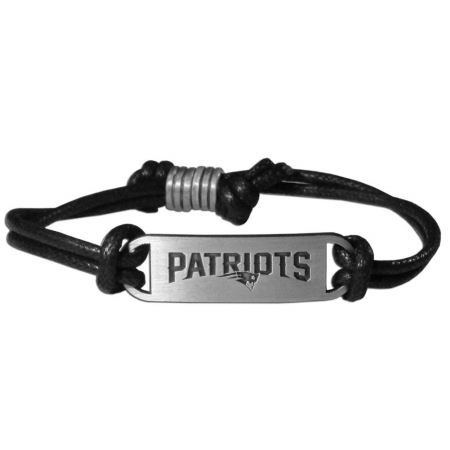 Siskiyou Sports FCDB120 NFL New England Patriots Cord Bracelet