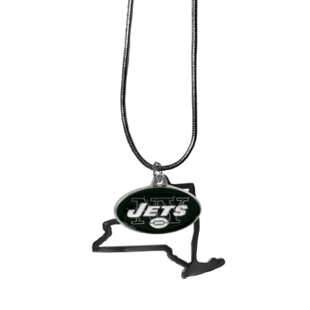 Siskiyou Sports FSN100 NFL New York Jets State Charm Necklace