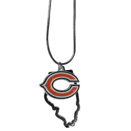 Siskiyou Sports FSN005 NFL Chicago Bears State Charm Necklace