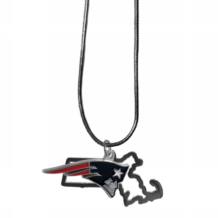 Siskiyou Sports FSN120 NFL New England Patriots State Charm Necklace