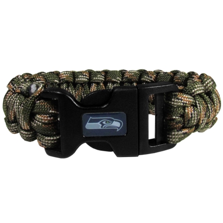 Online Shopping for Housewares, Baby Gear, Health & more. Siskiyou Sports  FSUB155GC NFL Seattle Seahawks Camo Survivor Bracelet