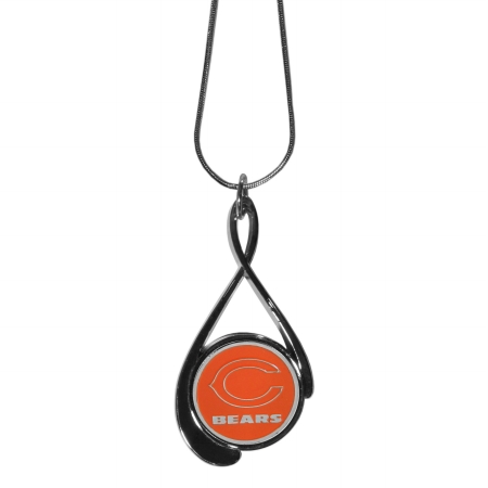 Siskiyou Sports FTDN005 NFL Chicago Bears Tear Drop Necklace