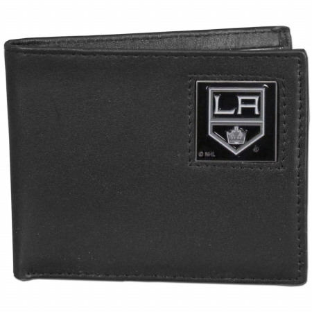 Picture of Siskiyou Sports HBI75 NHL Los Angeles Kings Leather Bi-fold Wallet Packaged in Gift Box