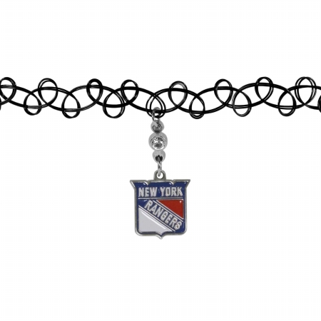 Picture of Siskiyou Sports HCKR105 NHL New York Rangers Knotted Choker