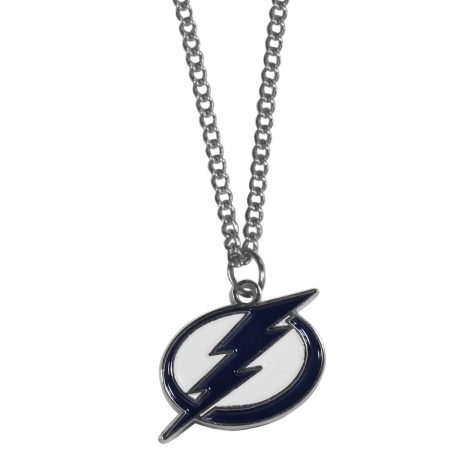 NHL Tampa Bay Lightning Chain Necklace with Small Charm