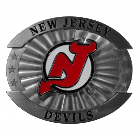 Picture of Siskiyou Sports OHB50 NHL New Jersey Devils Oversized Belt Buckle