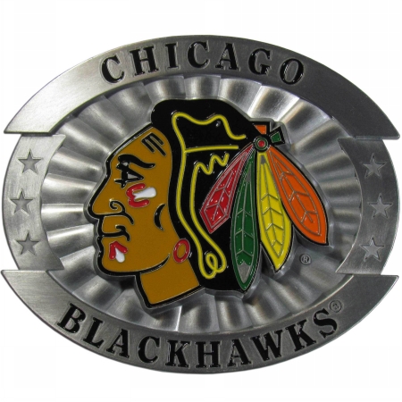 Picture of Siskiyou Sports OHB10 NHL Chicago Blackhawks Oversized Belt Buckle
