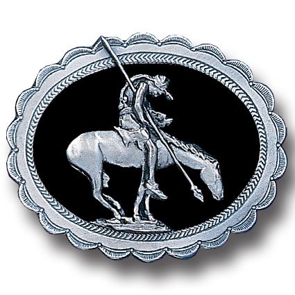 Picture of Siskiyou Sports Q10 End of the Trail Antiqued Belt Buckle