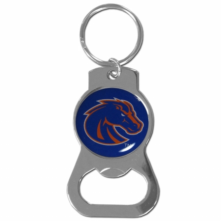 Boise State Broncos Key Chain Bottle Opener - Chrome - Team Emblem