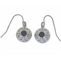 Elizabeth Jewelry 4mm-DNG-BLK-ZIR Black Zirconia Round Dangle Earrings 0.925 Sterling Silver Elizabeth Jewelry 4mm-DNG-BLK-ZIR Black Zirconia Round Dangle Earrings 0.925 Sterling Silver