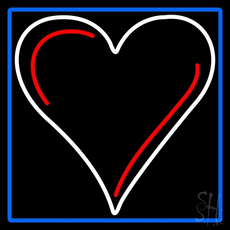 Poker Symbol Clear Backing Neon Sign, 24 x 1 x 24 in.