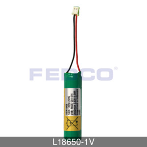 Picture of Varta L18650-1V 2600 mAh 3.6V Off Shelf Battery for Medical Industrial & Consumer Applications, Green Heat Shrink