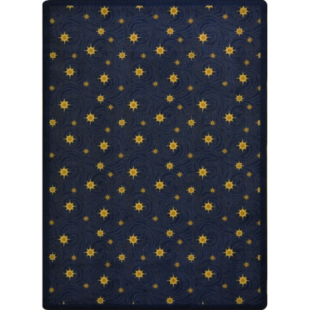1668C-04 Any Day Matinee Milky Way Rectangle Theater Area Rugs  04 Slate - 5 ft. 4 in. x 7 ft. 8 in.