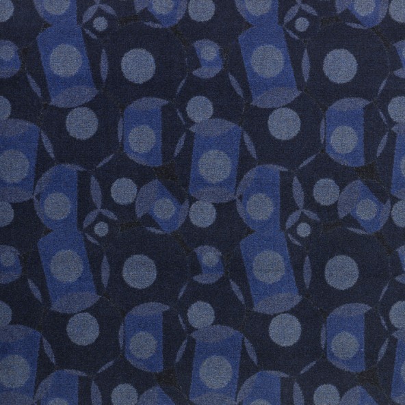 1753C-04 Games People Play Corner Pocket Rectangle Gaming & Sports Area Rugs  04 Navy - 5 ft. 4 in. x 7 ft. 8 in.