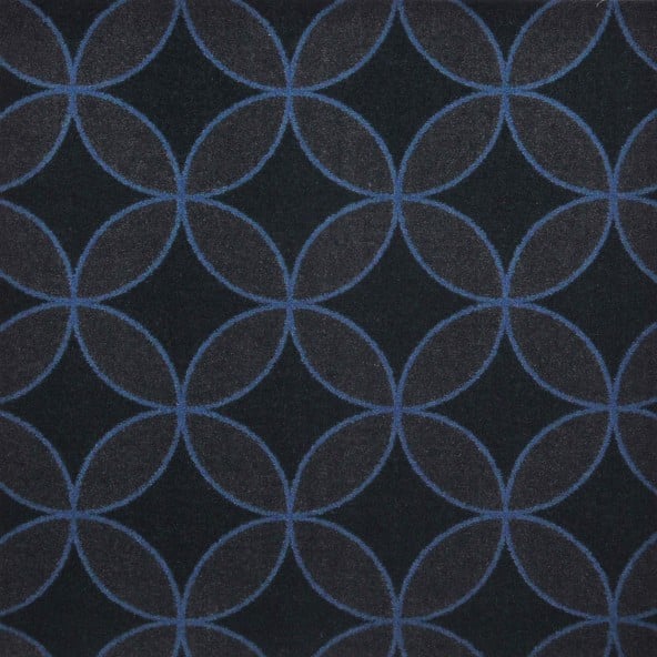 Kaleidoscope Eclipse Rectangle Whimsical Area Rugs  01 Blue - 7 ft. 8 in. x 10 ft. 9 in.