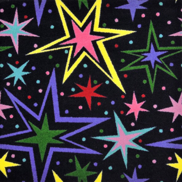 1734C Kaleidoscope Kapow Rectangle Whimsical Area Rugs  Multi Color - 5 ft. 4 in. x 7 ft. 8 in.