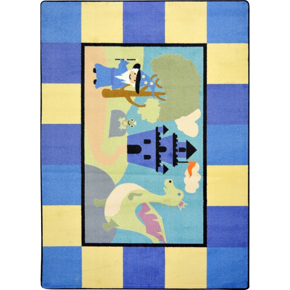 1707E Kid Essentials Lil Wizard Active Play & Juvenile Round Rugs Multi Color - 7 ft. 7 in.