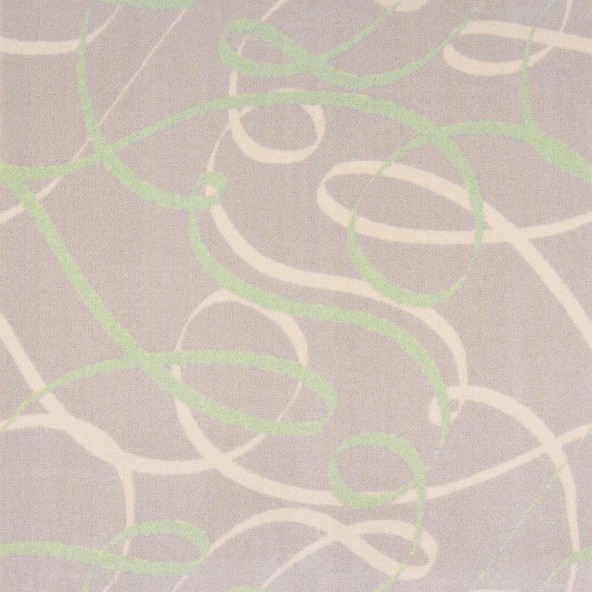 1746D-02 Playful Patterns Ribbons Rectangle Childrens Area Rugs 02 Green - 7 ft. 8 in. x 10 ft. 9 in.