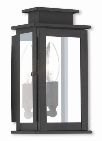 Black Wall Lantern - Black - 9 x 4.75 in.