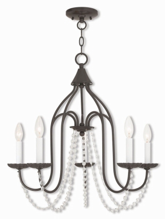 Picture of Alessia 40795-92 English Bronze Chandelier Light&#44; 23 in.