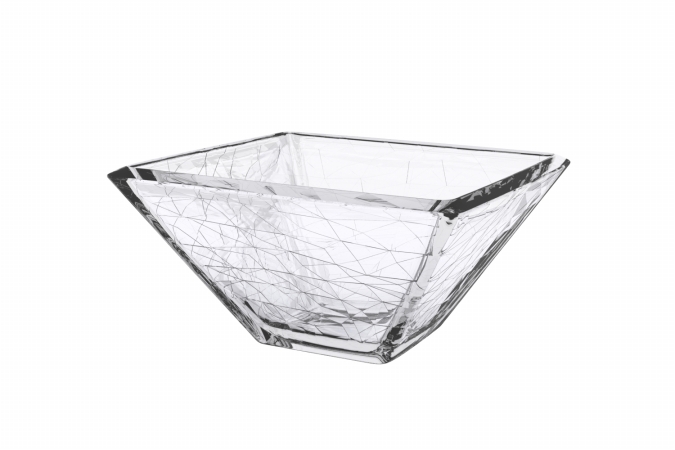 Picture of Majestic Gifts E67608 10.25 x 10.25 x 5 in. Bowl&#44; Clear