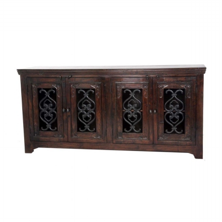 26009002 Mirage 4 Door Buffet - 36 x 76 x 19 in.