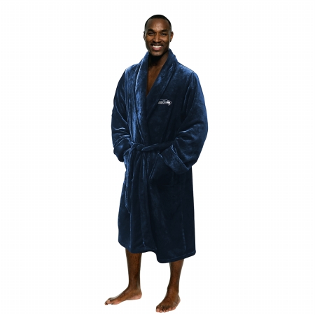 Picture of Northwest 1NFL-34900-0022-RET NFL Seahawks Man Bath Robe, Large & Extra Large