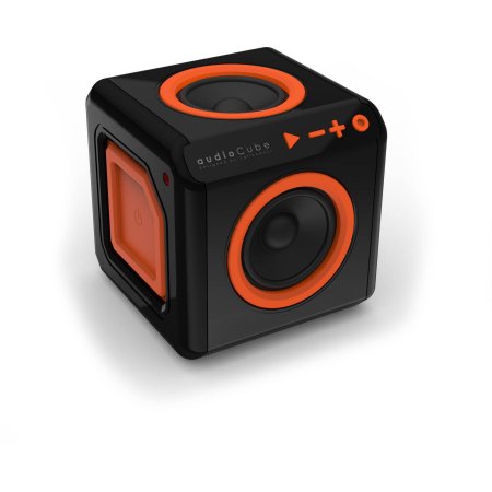 Powercube 3801USACUB Audiocube Portable, Orange & Black