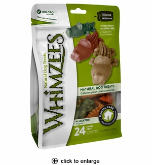 Picture of Paragon 154043 12.7 oz Whimzees Alligator Dental Dog Treats, Small