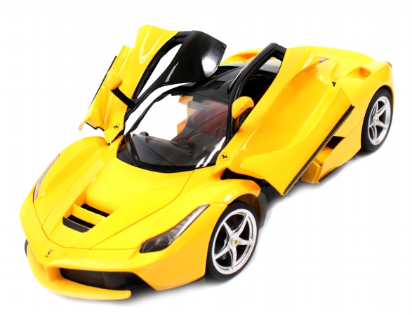 Picture of AZ Trading & Import FLF14Y 1 - 14 Ferrari La Ferrari Radio Remote Control Model Car&#44; Yellow