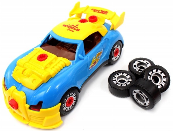 PS184 Take-A-Part Toy Racing Car